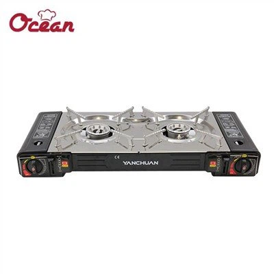 Gasfornuis met twee platen